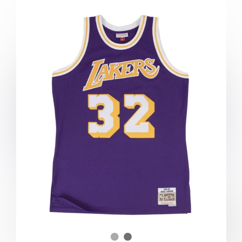 Mitchell & Ness Swingman Jersey NBALos Angeles Lakers Road 1984-85 Magic Johnson
